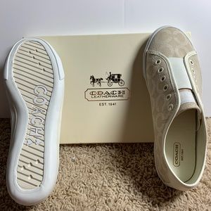New Coach slide on sneakers